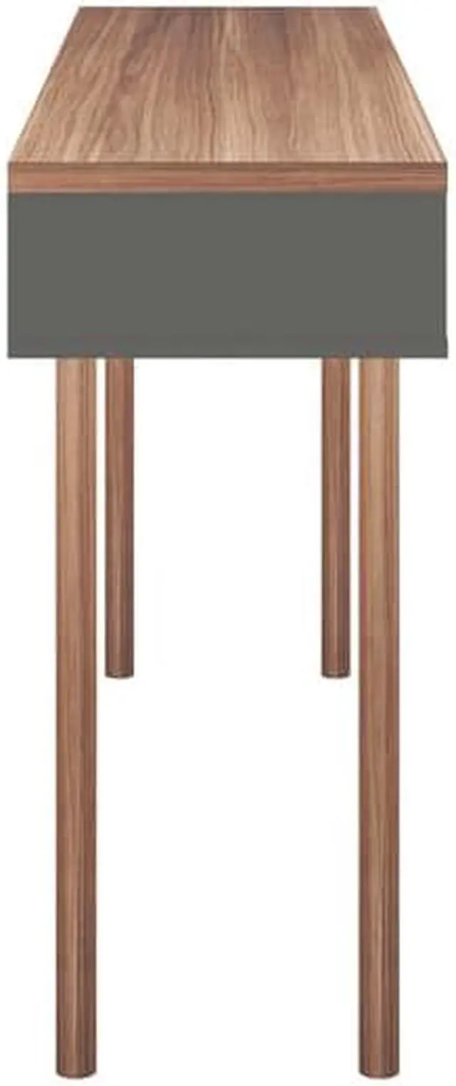 Alt view image 11 of 13 - Windsor 47.24 Console Accent Table in Grey and Nature