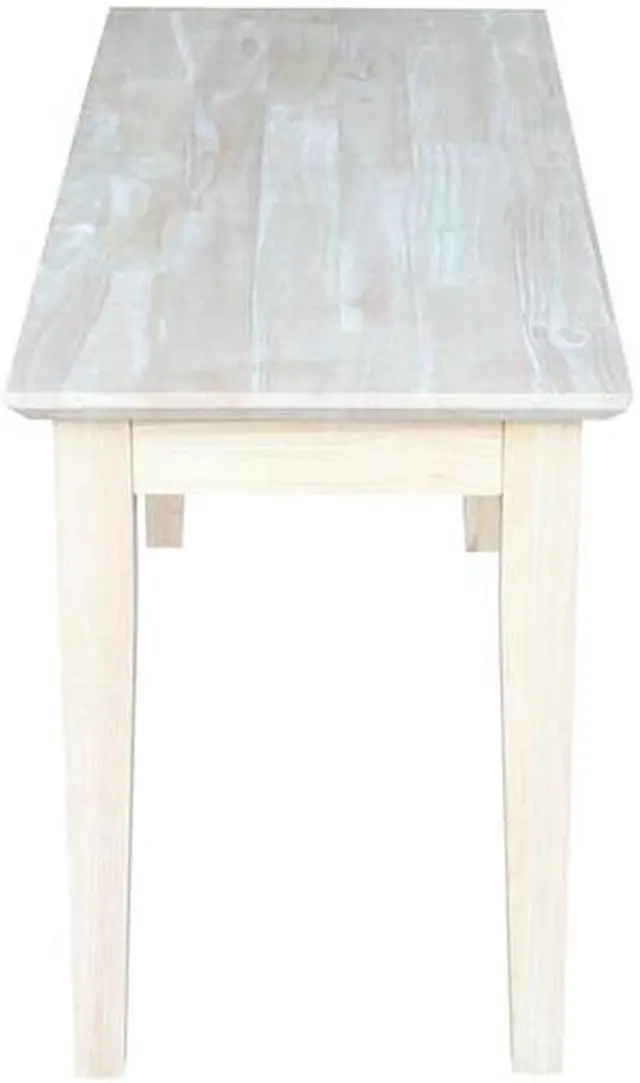 Alt view image 4 of 6 - International Concepts BE-39 Shaker Style Bench
