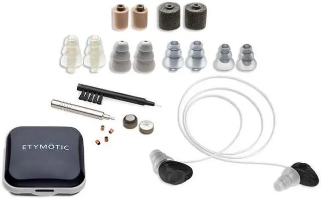Alt view image 13 of 13 - Etymotic GunsportPRO Earplugs, Electronic Hearing Protection Designed for Hunters, Shooters and Gun Enthusiasts, 1 pair, Black