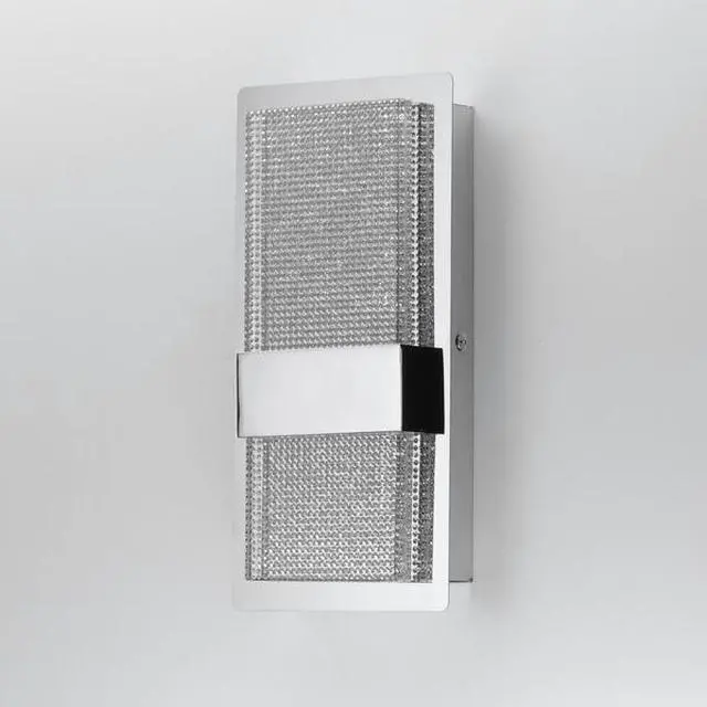Alt view image 3 of 4 - ET2 E24605-122PC Sparkler 2-Light 5.5" Wide Polished Chrome Wall Sconce
