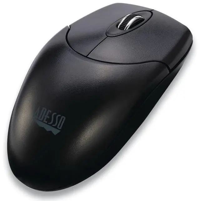 Main image of Adesso M60 Antimicrobial 2.4GHz Wireless Optical Mouse With Metal Scroll Wheel