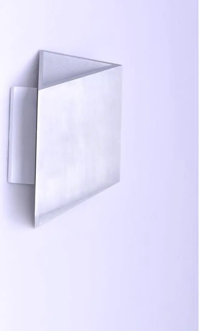 Alt view image 2 of 3 - ET2 E41373-SA Alumilux Sconce 2-Light 7" Wide Satin Aluminum Outdoor Wall Sconce