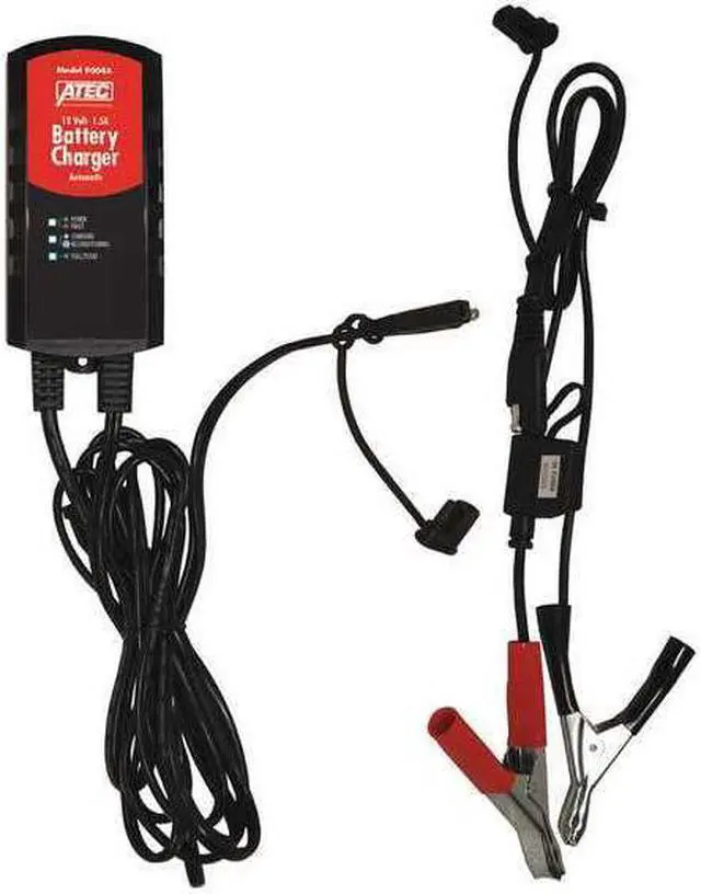 Alt view image 3 of 3 - ATEC 9004A Battery Charger, Automatic Maintaining For Battery Voltage: 12