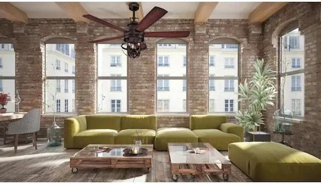 Alt view image 12 of 12 - Westinghouse Lighting 7217100 Stella Mira 52-Inch Vintage Ceiling Fan, Reversible Blades, Oil Rubbed Bronze Finish