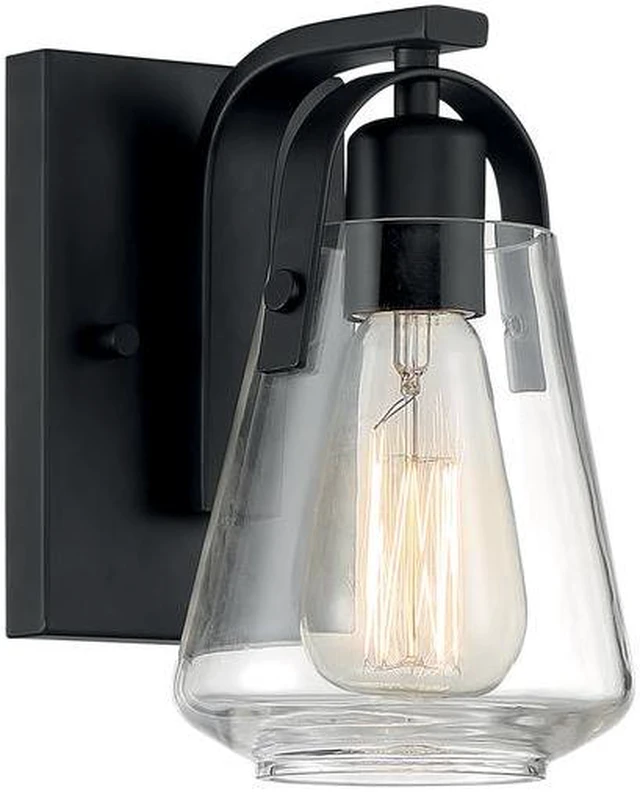 Alt view image 2 of 5 - NUVO 60/7101 Fixture, Vanity, 1-Light, Incandescent, 60W, 120V, A19, Medium
