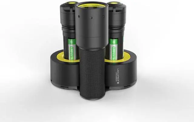 Alt view image 8 of 9 - LEDLENSER i7DR Industrial Rechargeable Flashlight, 25 - 220 Lumens, Black