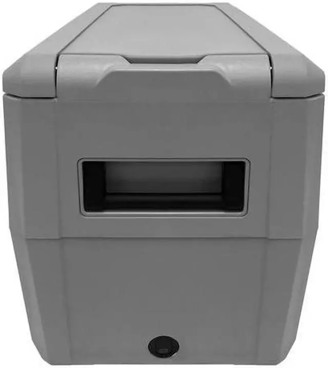 Alt view image 3 of 20 - Whynter 34 Quart Compact Portable Freezer Refrigerator with 12V DC Option Gray FMC-350XP