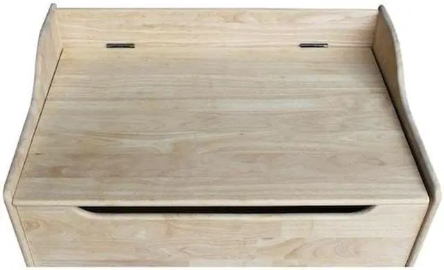 Alt view image 12 of 12 - International Concepts Juvenile Storage Box Unfinished - TC-929