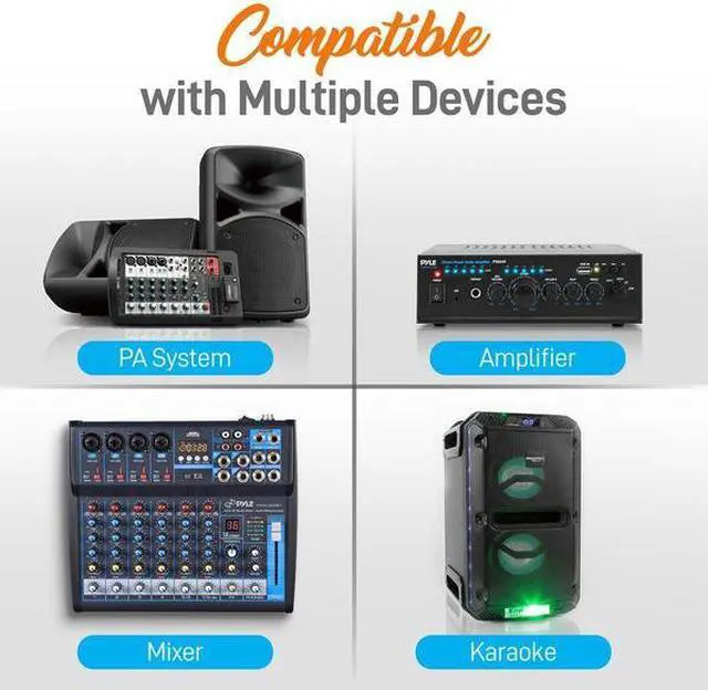 Alt view image 6 of 12 - Pyle 3000W 4 Channel Bluetooth Hybrid Preamplifier System w/Microphones & Remote