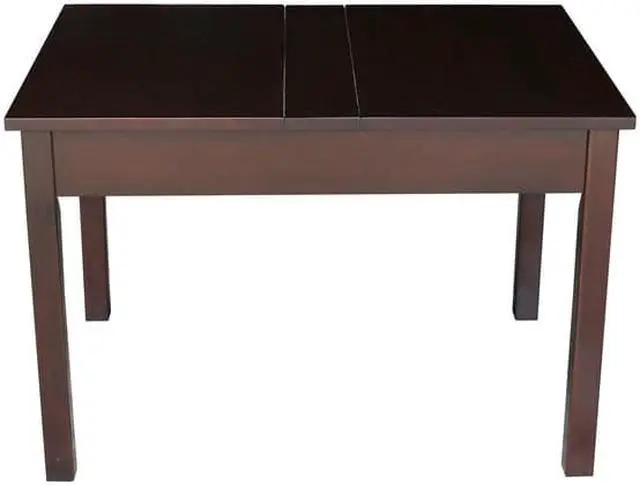 Alt view image 8 of 10 - Juvenile Table with Lift Up Top for Storage - by International Concepts