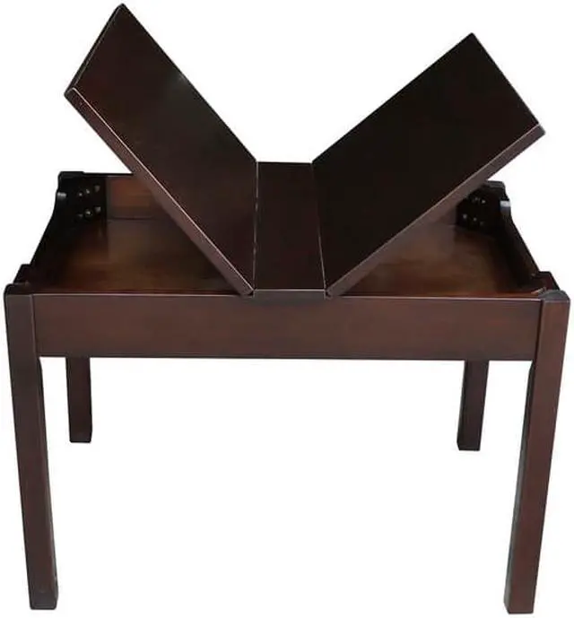 Alt view image 7 of 10 - Juvenile Table with Lift Up Top for Storage - by International Concepts