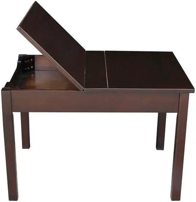Alt view image 6 of 10 - Juvenile Table with Lift Up Top for Storage - by International Concepts