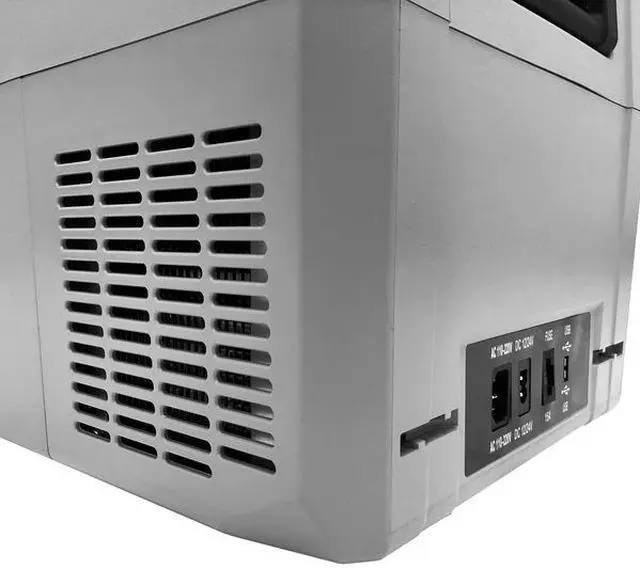 Alt view image 2 of 20 - Whynter 34 Quart Compact Portable Freezer Refrigerator with 12V DC Option Gray FMC-350XP