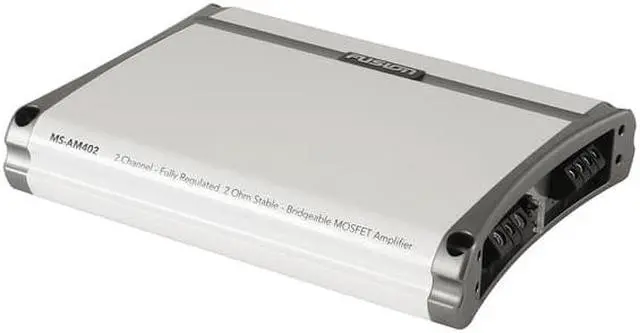 Alt view image 17 of 20 - Fusion Ms-Am402 2 Channel Marine Amplifier - 400W