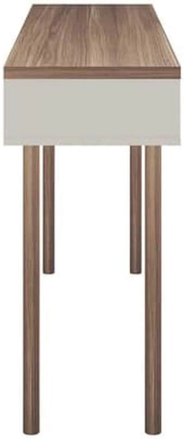 Alt view image 11 of 13 - Windsor 47.24 Console Accent Table in Off White and Nature