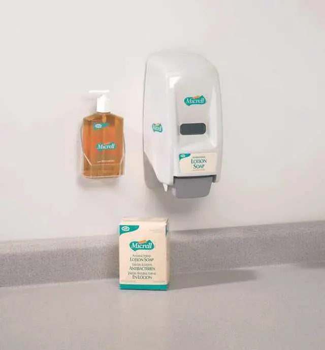 Alt view image 8 of 9 - Antibacterial Lotion Soap, 12oz Pump Bottle, PK12 GOJO 9759-12
