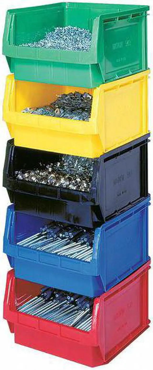 Alt view image 6 of 7 - QUANTUM STORAGE SYSTEMS QMS533RD Red Bin, 19-3/4"L x 12-3/8"W x 11-7/8"H