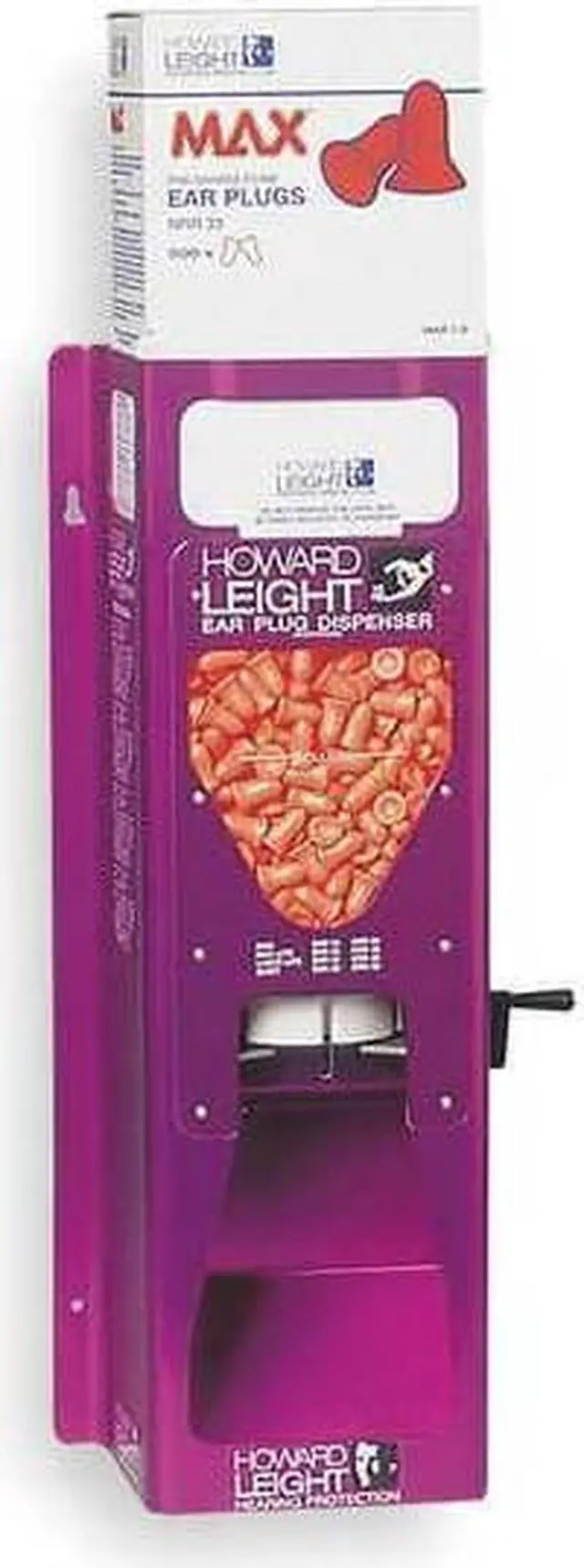 Alt view image 13 of 16 - Howard Leight by Honeywell MAX-1 D Single-Use Earplugs Cordless 33NRR Coral LS 500 Refill HOWMAX1D