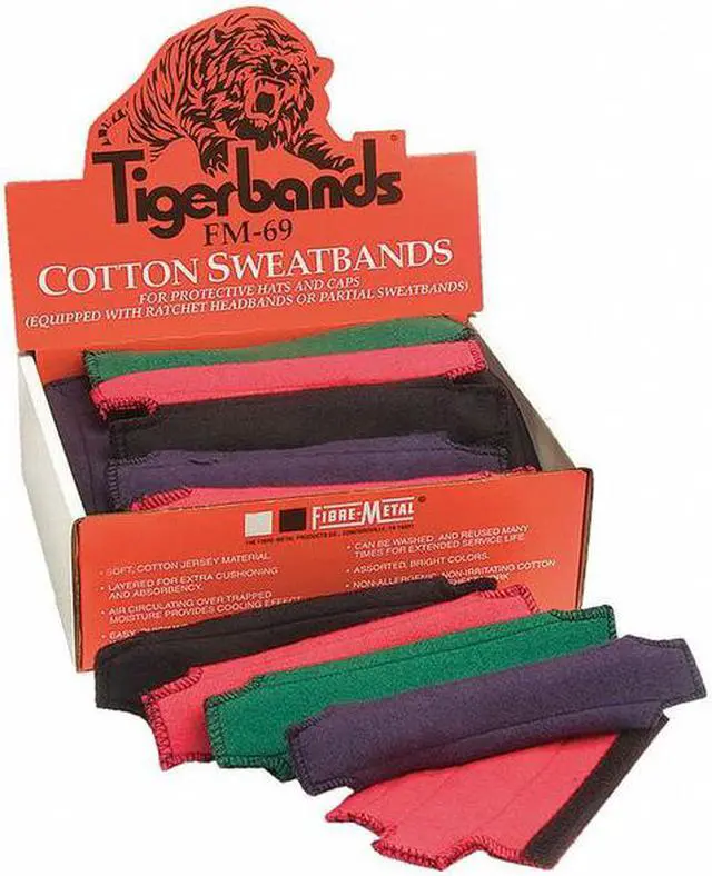 Alt view image 5 of 5 - Sweatband Cotton Jersey HONEYWELL CONSUMER Work Gear FM69 662463297672