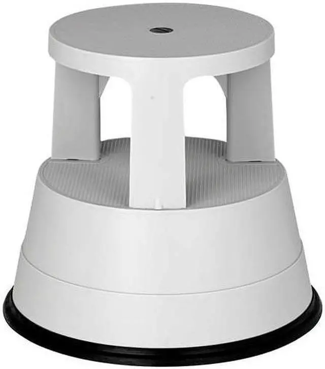 Alt view image 7 of 8 - XTEND + CLIMB 962 Round Office Stool, 2 Steps, 300 lb Load Capacity, 15 in