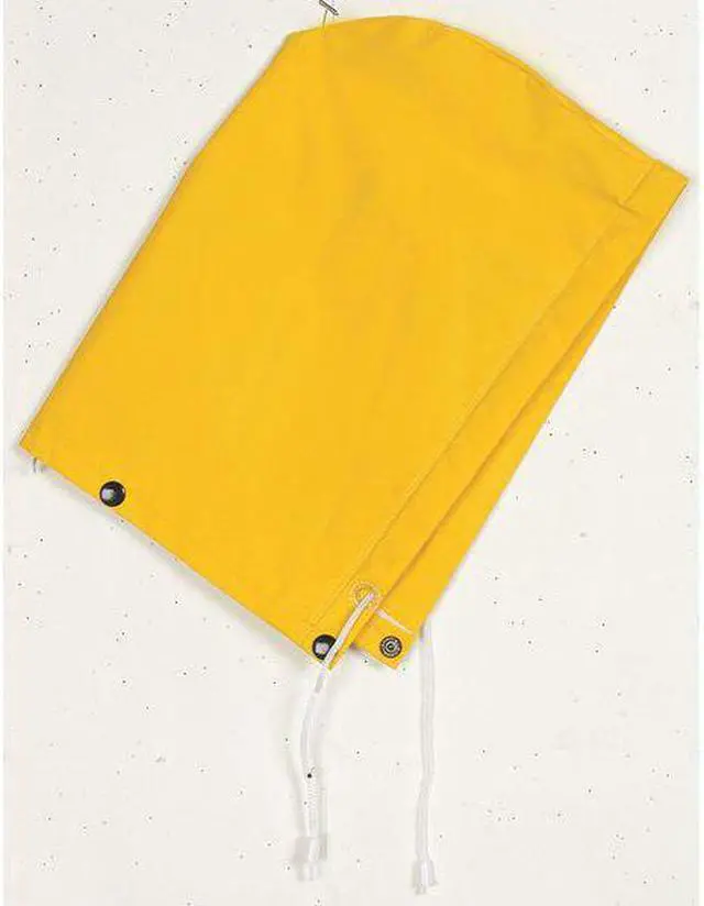 Alt view image 3 of 5 - MIK 35100-XXL 3-Piece Rainsuit with Detachable Hood, Polyester, PVC, 0.3 mm