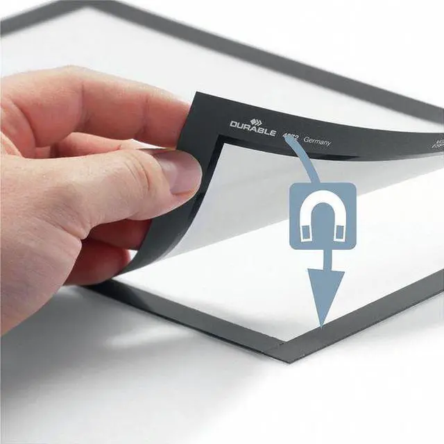 Alt view image 2 of 6 - ZORO SELECT 491301 Sign Holder,5 1/2" x 8 1/2" Size,PK2