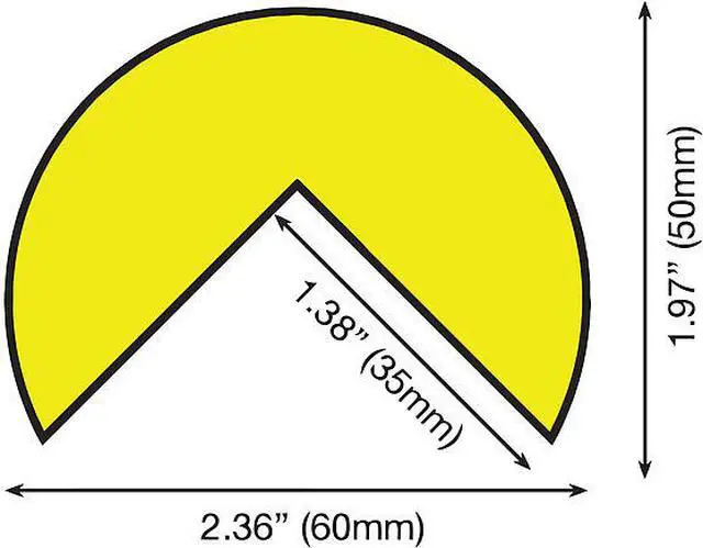 Alt view image 2 of 2 - KNUFFI BY IRONGUARD SAFETY 60-6854 Corner Guard,Dome Shape,1-45/64" D
