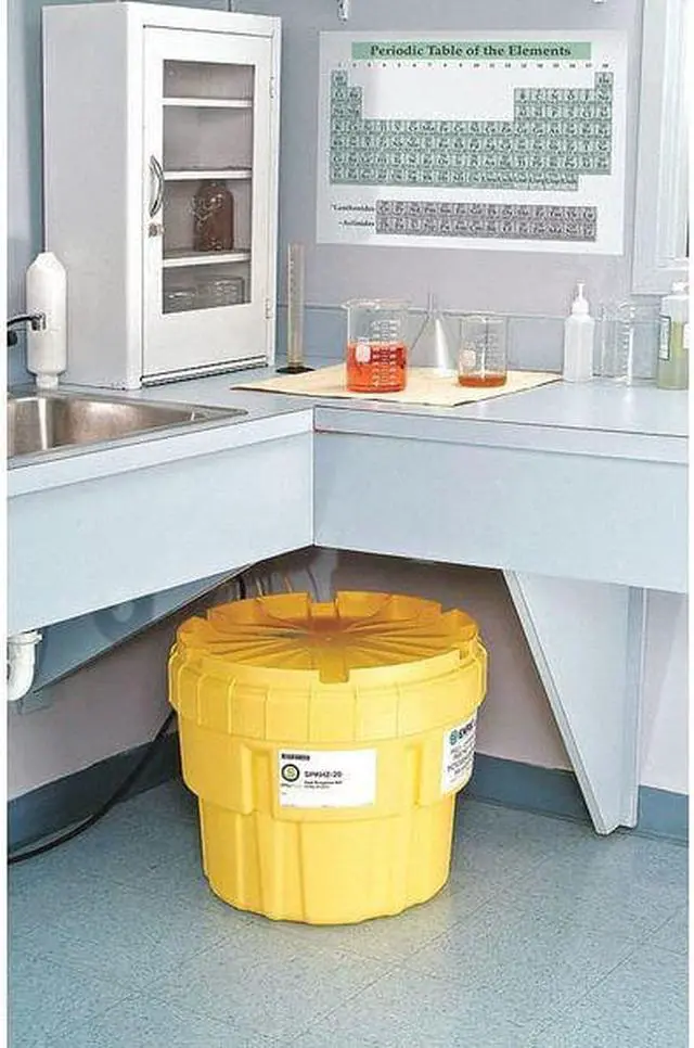 Alt view image 3 of 3 - SPILLTECH SPKHZ-20 Spill Kit, 15 gal Volume Absorbed per Kit, 20 gal Capacity,
