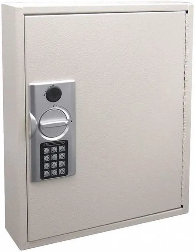Alt view image 2 of 2 - ZORO SELECT 52AU01 Key Cabinet, Steel, Beige, 110 Key Capacity