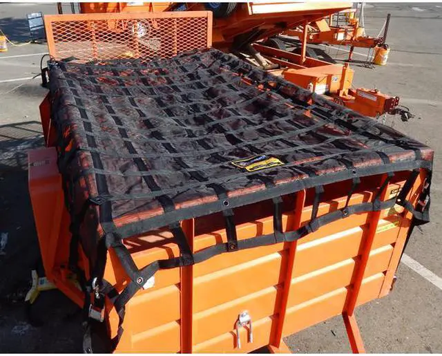 Alt view image 7 of 7 - GLADIATOR CARGO NETS MUT-100 Heavy-Duty, Certified Truck Cargo Net: 6x12 ft