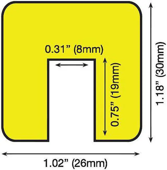 Alt view image 2 of 3 - KNUFFI 60-6760-3 Edge Guard,Square,Black