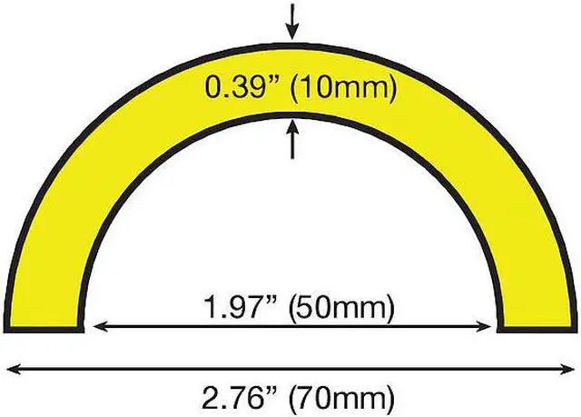 Alt view image 3 of 3 - KNUFFI BY IRONGUARD SAFETY 60-6797 Radius Corner Guard,Rounded Shape