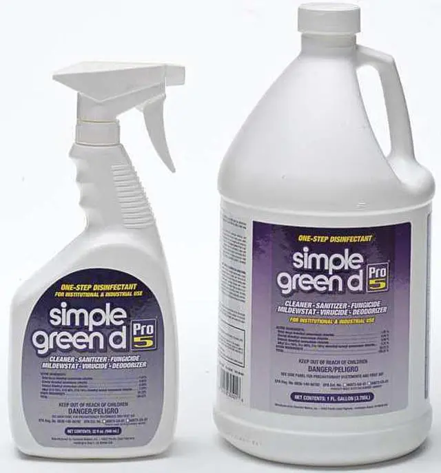 Alt view image 8 of 8 - d Pro 5 Disinfectant Unscented 5 gal Jug 30505
