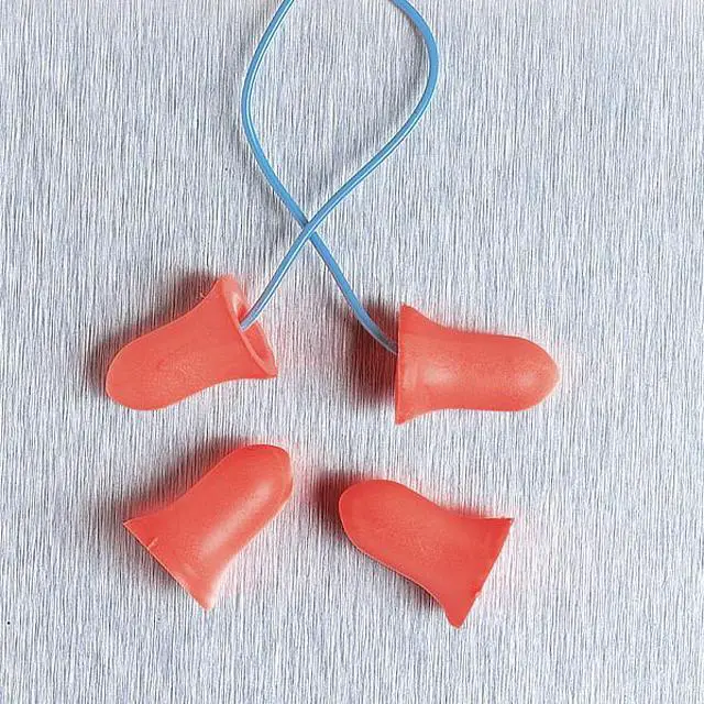 Alt view image 5 of 13 - Max® Disposable Earplugs, Foam, Coral, Corded