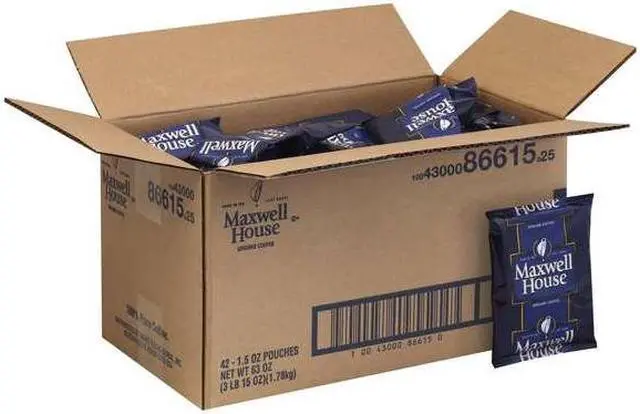Alt view image 5 of 11 - Kraft Maxwell House Coffee 1.5oz. 42BG/CT 866150