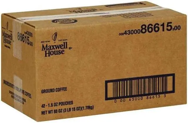 Alt view image 8 of 11 - Kraft Maxwell House Coffee 1.5oz. 42BG/CT 866150