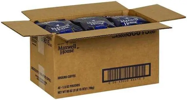 Alt view image 6 of 11 - Kraft Maxwell House Coffee 1.5oz. 42BG/CT 866150