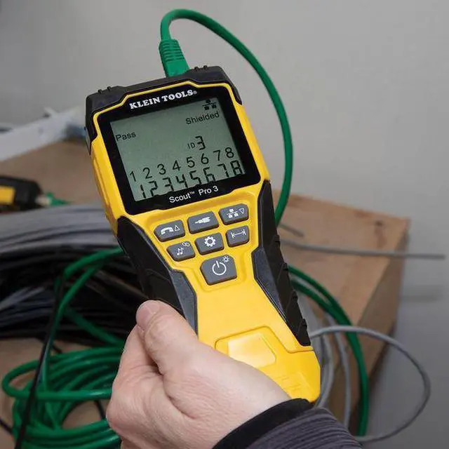 Alt view image 5 of 7 - KLEIN TOOLS VDV001-819 VDV Apprentice Cable Installation Kit with Scout® Pro 3,
