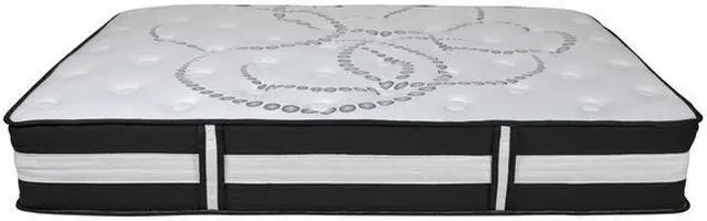 Alt view image 9 of 14 - Flash Furniture Capri Comfortable Sleep 12 Inch Foam and Pocket Spring Mattress, Full in a Box