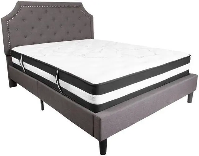 Alt view image 10 of 14 - Flash Furniture Capri Comfortable Sleep 12 Inch Foam and Pocket Spring Mattress, Full in a Box