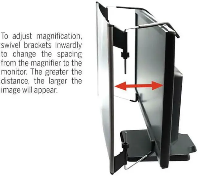 Alt view image 11 of 16 - Kantek Magnifier,22",Al MAG22WL