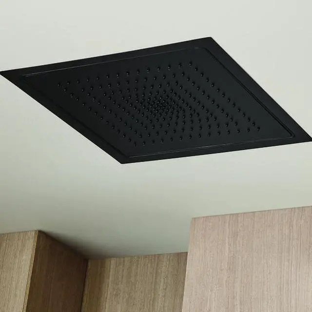 Alt view image 3 of 4 - SPEAKMAN VS-127-MB VS-127-MB Ceiling Mount Flange for 15" Rain Shower in Matte