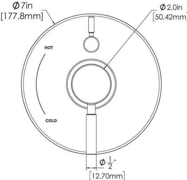 Alt view image 2 of 2 - SPEAKMAN CPT-1401-ORB Neo CPT-1401-ORB Diverter Shower Valve Trim