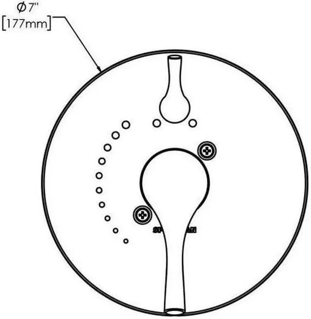 Alt view image 3 of 3 - SPEAKMAN CPT-12401 CPT-12401 Echo Diverter Shower Valve Trim