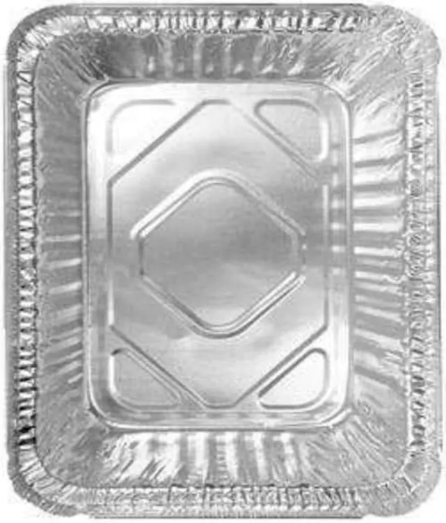 Alt view image 9 of 12 - Handi-foil 205930 Aluminum Oblong Container, 1 Pound, 5-9/16 x 4-9/16 x 1-5/8, 1000/Case, 1 Case