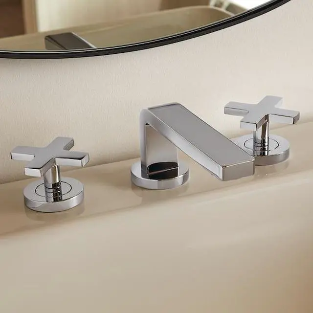 Alt view image 3 of 4 - SPEAKMAN SB-2723 3 Hole Widespread Faucet, Polished Chrome