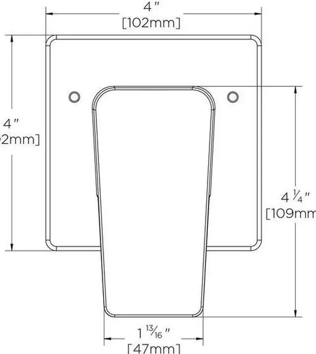 Alt view image 3 of 4 - SPEAKMAN CPT-1124-BN CPT-1124-BN Kubos Transfer Valve Trim