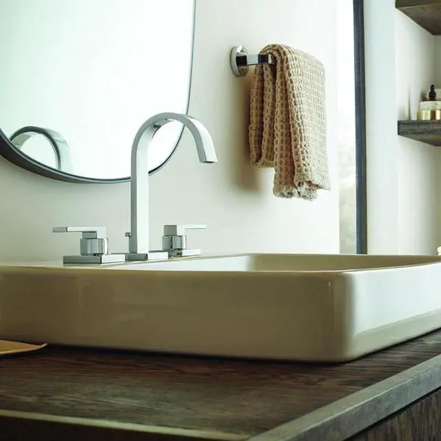Alt view image 3 of 5 - SPEAKMAN CD523 Manual 3 Hole Widespread Faucet, Polished Chrome