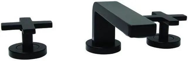 Alt view image 4 of 4 - SPEAKMAN SB-2723-MB 3 Hole Single Lever Faucet, Matte Black