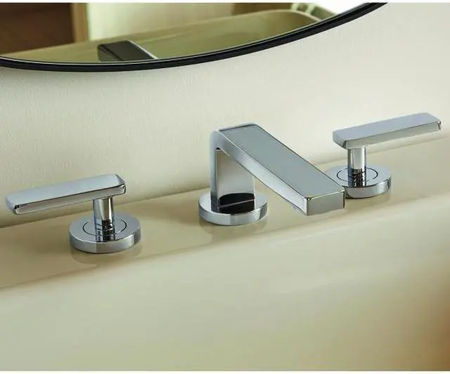 Alt view image 2 of 4 - SPEAKMAN SB-2721 3 Hole Widespread Faucet, Polished Chrome